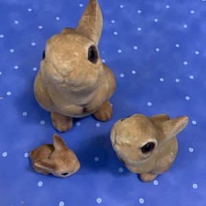 Josef originals flocked bunnies